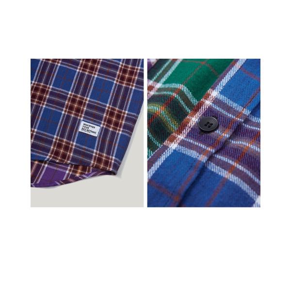 Small quantity clothing manufacturers Polyester Grid Men Shirts