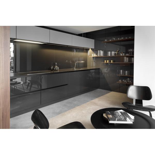 Customized Modular Wooden Kitchen Cabinet with Lazy Susan Storage and Blum Hardware
