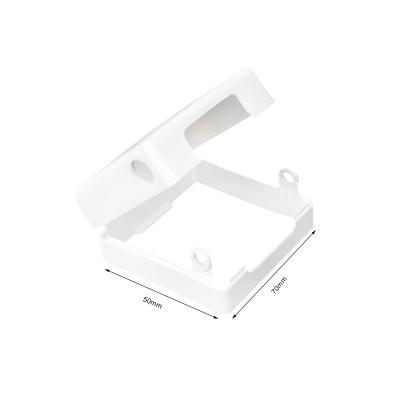 Engineering Plastic PP Socket Safety Covers White Color For Single / Double Sockets