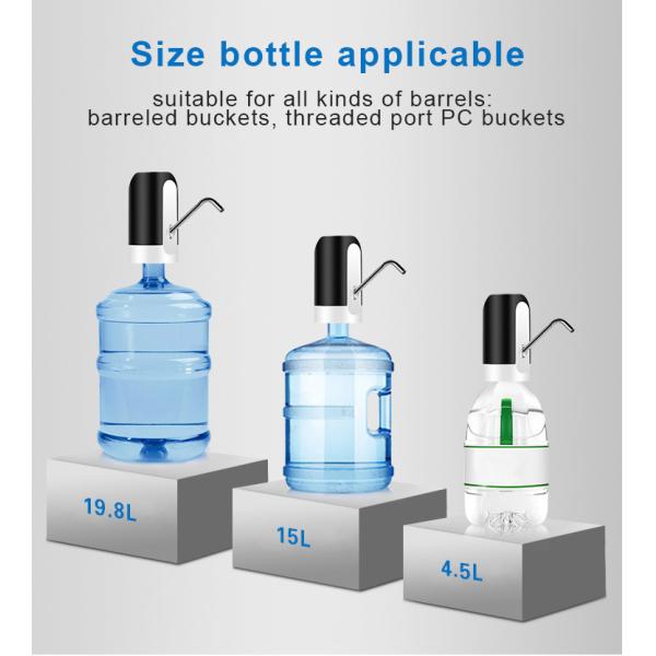1200 мАч ABS Белый электрический портативный холодовой диспенсер с 3 часами зарядки