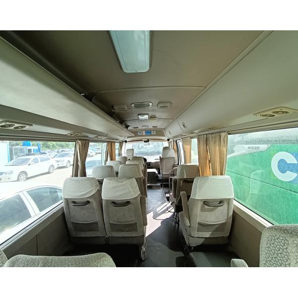 Toyota Used Coaster Bus Euro 3 Standard de emissões com posição de direção LHD Motor a gasolina