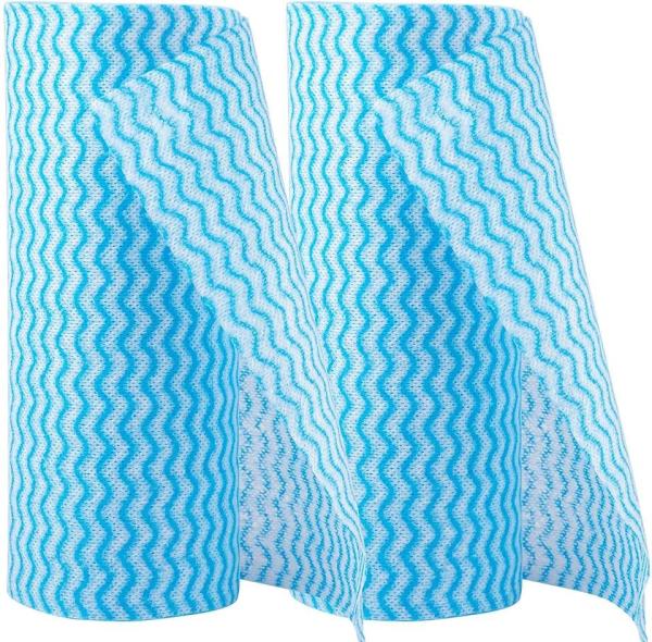 Eco Friendly Kitchen Cleaning Towels Nonwoven Dish Cloth Roll Disposable Washable Kitchen Cloths