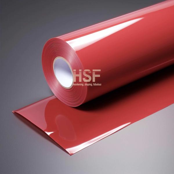 HSF Opaque Red PE Silicone Coated Release Film 2000mm