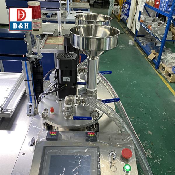 Máquina de distribuição automática de resina epoxi com função de aquecimento