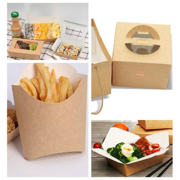 La categoría alimenticia 325GSM 350GSM C1S cubrió el tablero de Kraft para las cajas secas de la comida