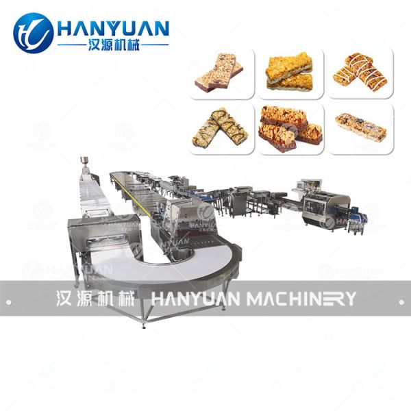 Automatic Multi Function High Efficiency Cereal Energy Bar Production Line For Various Snack Bars
