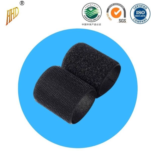 Flame Retardant Hook and Loop Tape Roll | Fire Resistant Fastening Tape for Curtains, Bags and Garment Accessories | Industrial Nylon Tape