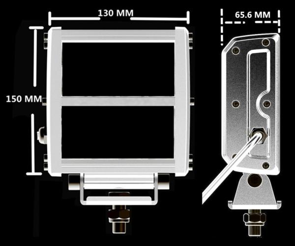 80W high power truck mounted work lights 4X4 Jeep HCW-L80297 7D
