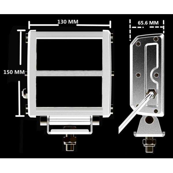 80W high power truck mounted work lights 4X4 Jeep HCW-L80297 7D
