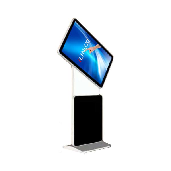 43 inch interactive IR touch screen led video advertising kiosk toem display