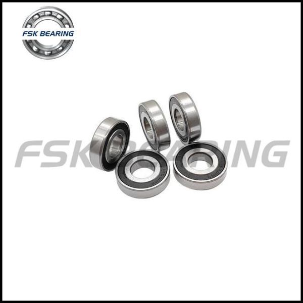 F698RS 6.35x19x6x8.15mm Inner Ring With Protruding Non Standard Flange Cup Bearing Deep Groove Ball Bearing