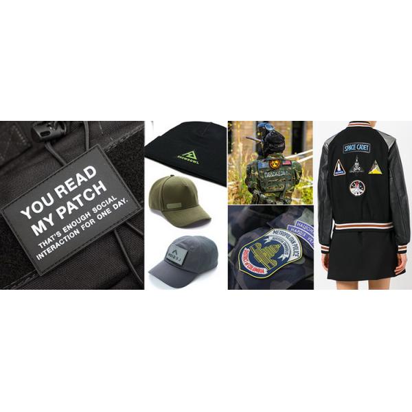 Устойчивые изготовленные на заказ заплаты одежды для носки спорта