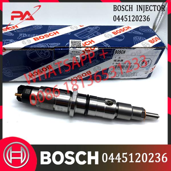 QSL Excavator Diesel Engine Fuel Injector 5263308 0445120236 Common Fuel Rail Injector
