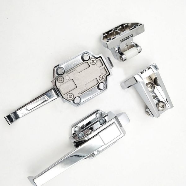 adjustable screw freezer handle latch freezer lock