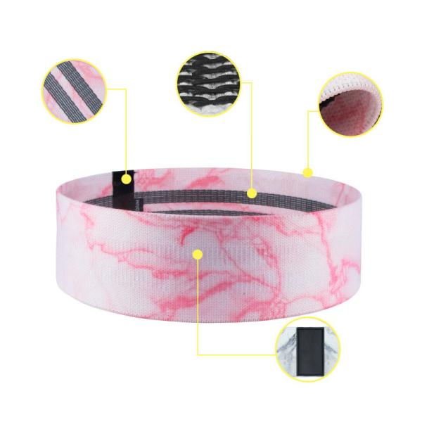 Fitness Crossfit Exercise Elastic Resistance Exercise Bands Set  For Strength Training Workout Sport