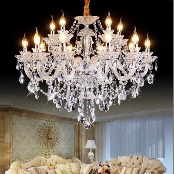 New Luxury K9 Modern Crystal Lustres De Cristal Lamps Chandeliers Sterling Chandelier（WH-AP-649）