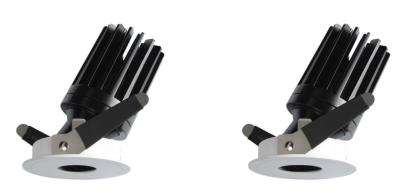 Pin Hole Directional 10 Watt High CRI Led Downlight Lamps For Hotels , 3 Years Warrantly