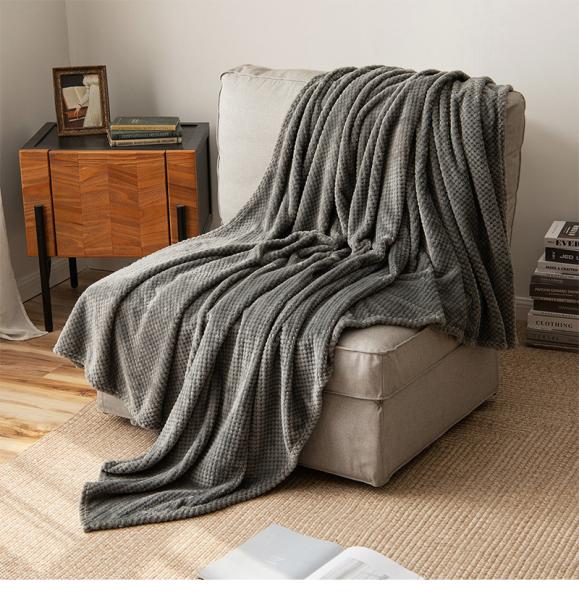 Stylish Solid Colors Knitted for a Clean and Contemporary Living Room Home