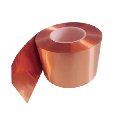0.1-80mm Red Decorative Copper Foil Tape Bright Surface For Electronic Products