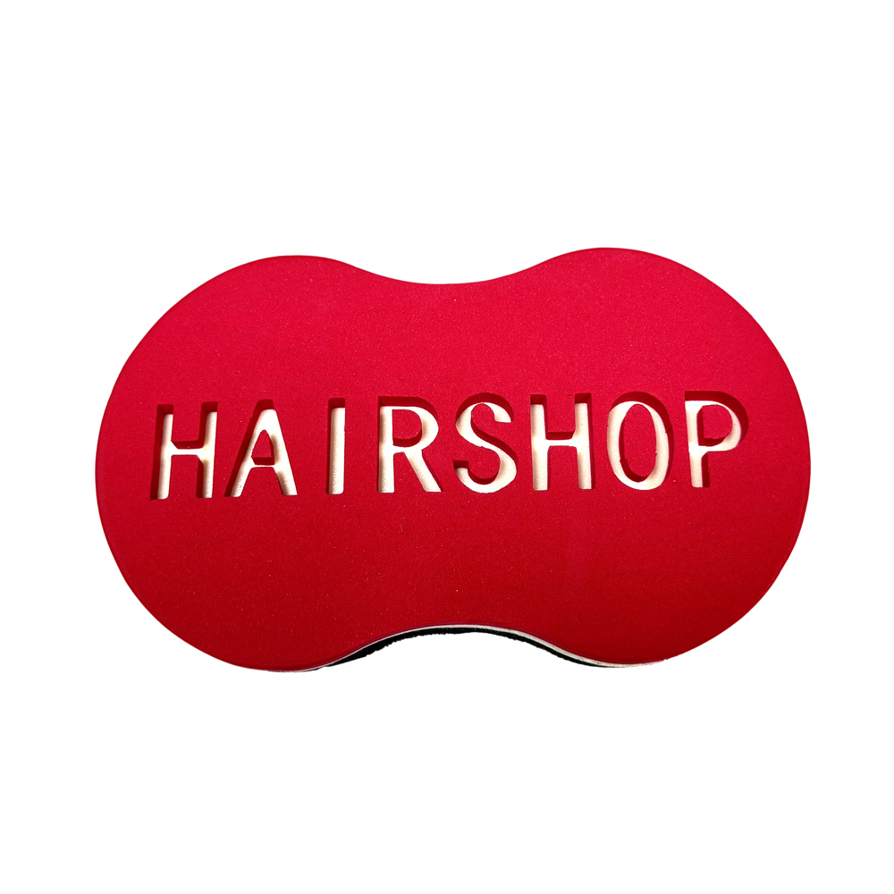 Hair Curling Sponge | Wave Foam & Red White EVA Texture Styling Tool for Coils and Twists