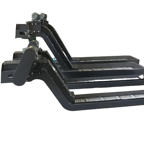 Waterproof Belt Conveyor Easy to Clean Belt for Chips Flat Washers with Stainless Steel 304 Machine