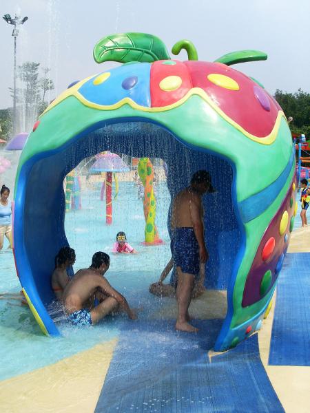 As crianças molham jogos estrutura, jogo do Aqua, equipamento do parque da água do pulverizador para os adultos das crianças personalizados