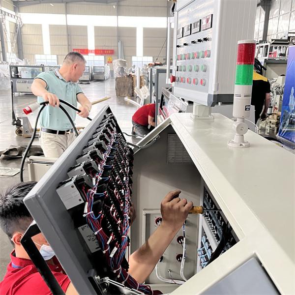 Screw L/D Ratio 33 1-38 1 PE Pipe Extrusion Line For Durable And Smooth Production