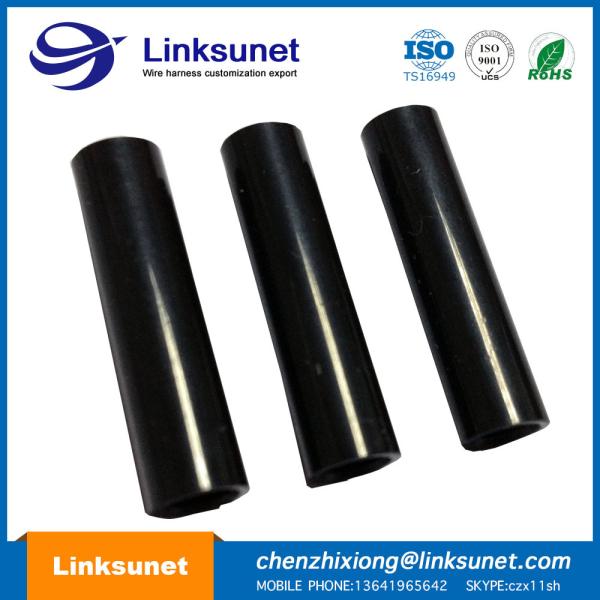 UL94 - V0 Black ABS Plastic Molding OD 6.0mm D1 3.9mm L 25.4mm