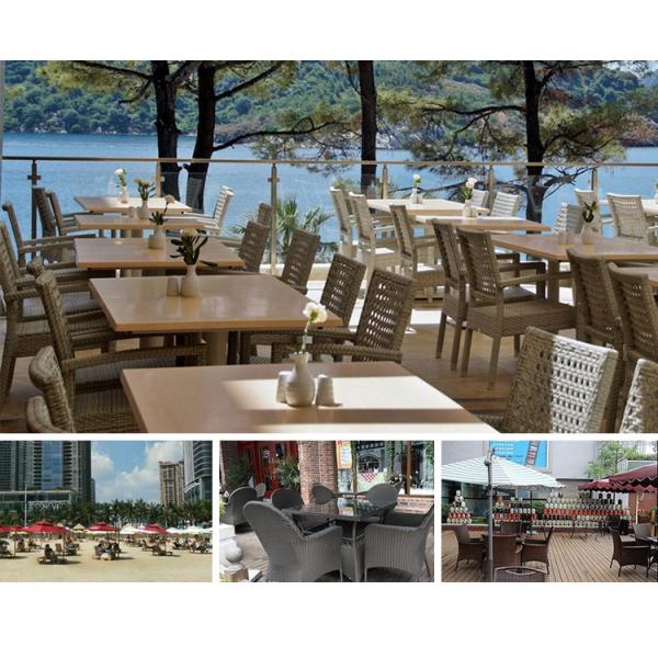 Meubles d'extérieur pour la villa de luxe fauteuils de piscine fauteuils sophistication patio