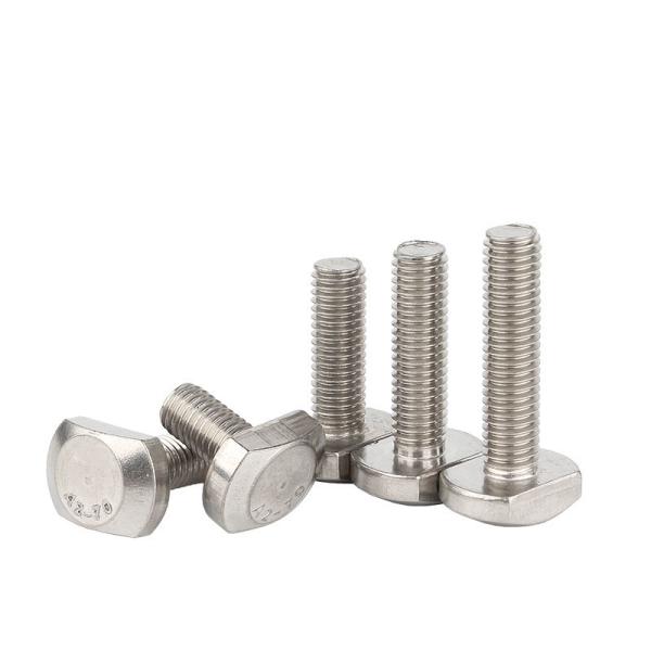 GB37 Stainless Steel 304/316 T- Bolts for T Shaped Channel / T-shaped Clamp Screws Photovoltaic