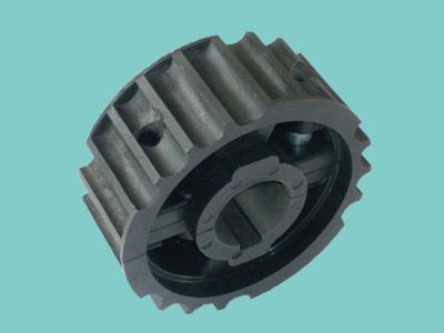 SS812 Steel chain sprockets moulded drive wheels black PA6 sprockets nylon materials