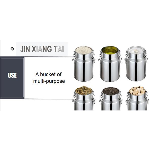 ISO 18 Litres Stainless Steel Milking Machine Bucket Refrigerator Cooling