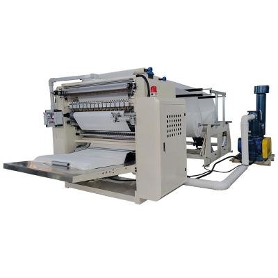 Machine de fabrication de tissus pour le visage et les serviettes à main de grande capacité 7 lignes V intercalaires