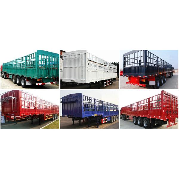 40ft 3-Axle Heavy-Duty Sidewall Semi Trailer for Bulk Cargo