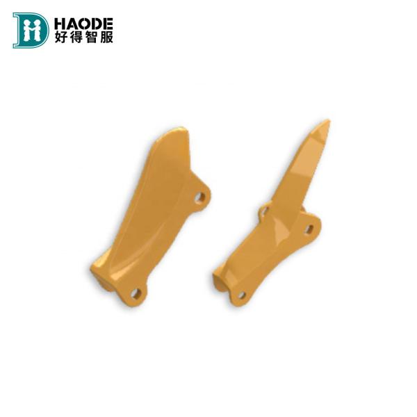 HAODE Manufacture SD13/SD16/SD22/SD32/SD42 Double Bevel Flat Motor Grader Blade Cutting Edge in Yellow