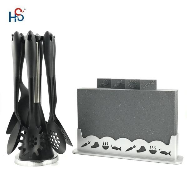 Best Kitchen Utensil Set 7PCS Sustainable Nylon and Customized Cocina Utensilios