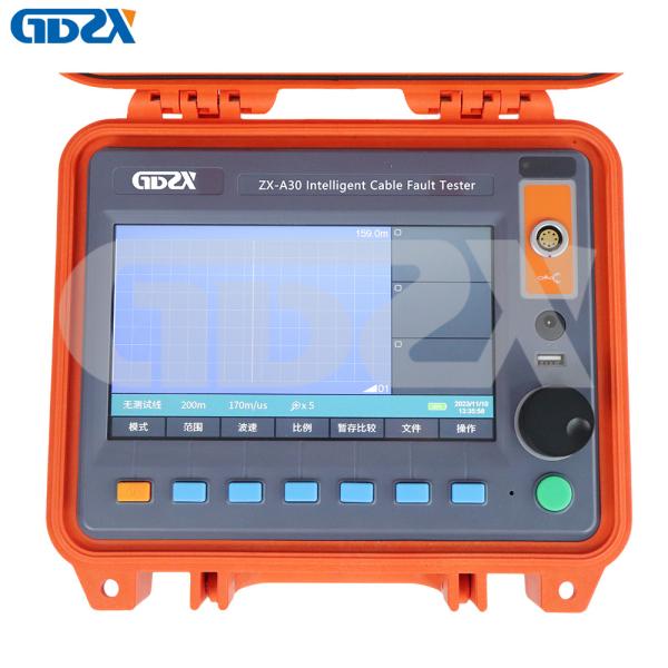 ZX-A30 35KV 60KM Multiple Pulse Power Cable Fault Locator Fully Intelligent