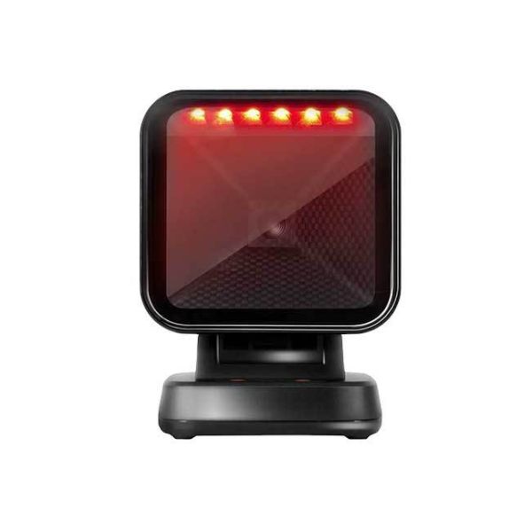 High-performance SR9000 Fixed-mount 2D Barcode Scanner with 400 scans/second, 0.127mm Minimum Resolution, and 617nm Red LED