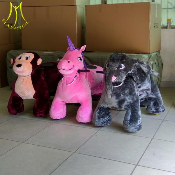 Hansel amusement park cars for sale battery kids animal bikes rides manufacturer