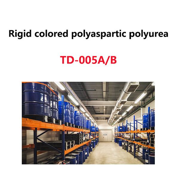 Polyurée polyaspartique de couleur rigide TD-005A/B