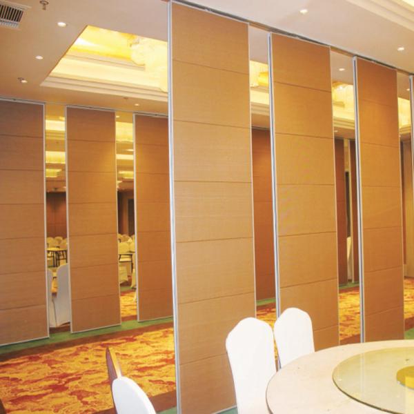 College Classroom Sliding Folding Partitions Panel Thickness 85mm