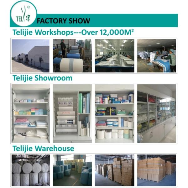 Scrim Reinforced Absorbent White Paper Bed Sheet Roll NonWoven