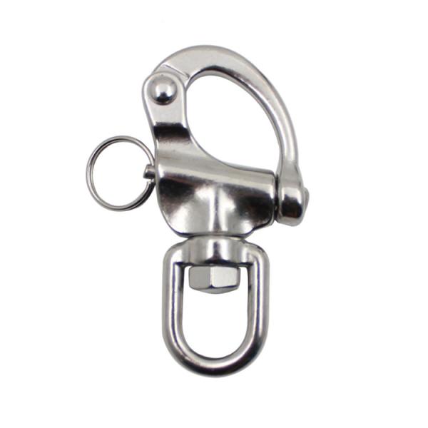 Cadenas giratorias de acero inoxidable de grado marino con superficie pulida y durabilidad