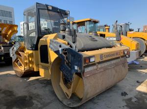 Utilisé Liugong CLG6212 Compacteur à double tambour Facile à utiliser Faible