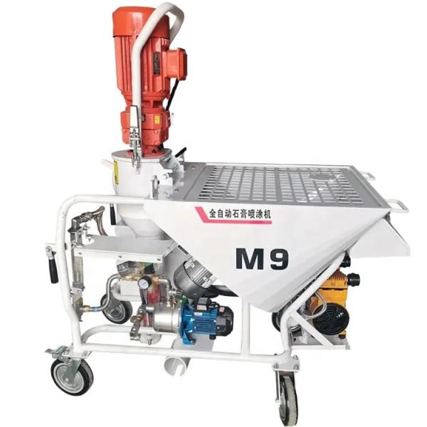 Professional 1350*720*1550MM Wall Cement Plaster Machine for Construction