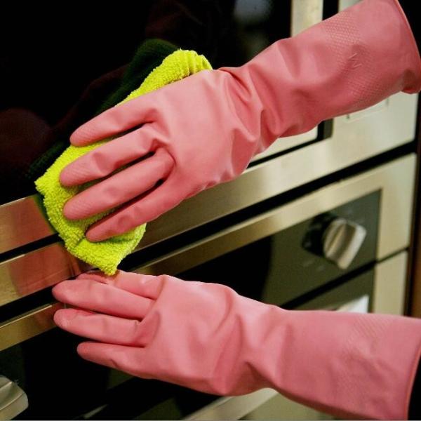 Перчатки Dishwashing кухни 30g домочадца EN420 резиновые