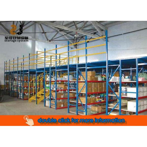 Medium Duty Industrial Metal Storage Shelves Multi Level Warehouse Shelving And Racking