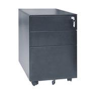 0.6mm White 3 Drawer Lateral File Cabinet With Lock Modern
