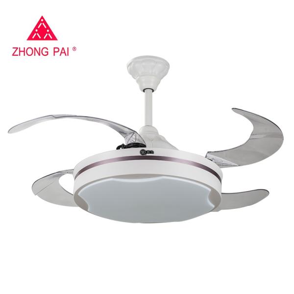 RoHS 42inch Concealed Blade Ceiling Fan / Livingroom Ceiling Fan