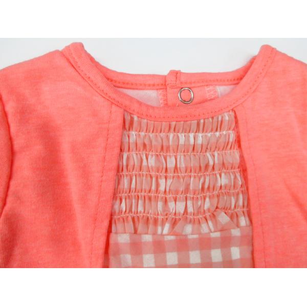 Check Print Jersey 180g Cotton Dress For Baby Girl Spaghetti Straps